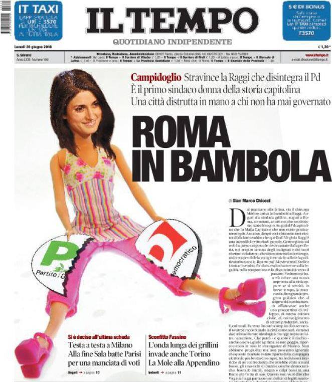 tempo-copertina-virginia-raggi-sindaca-roma