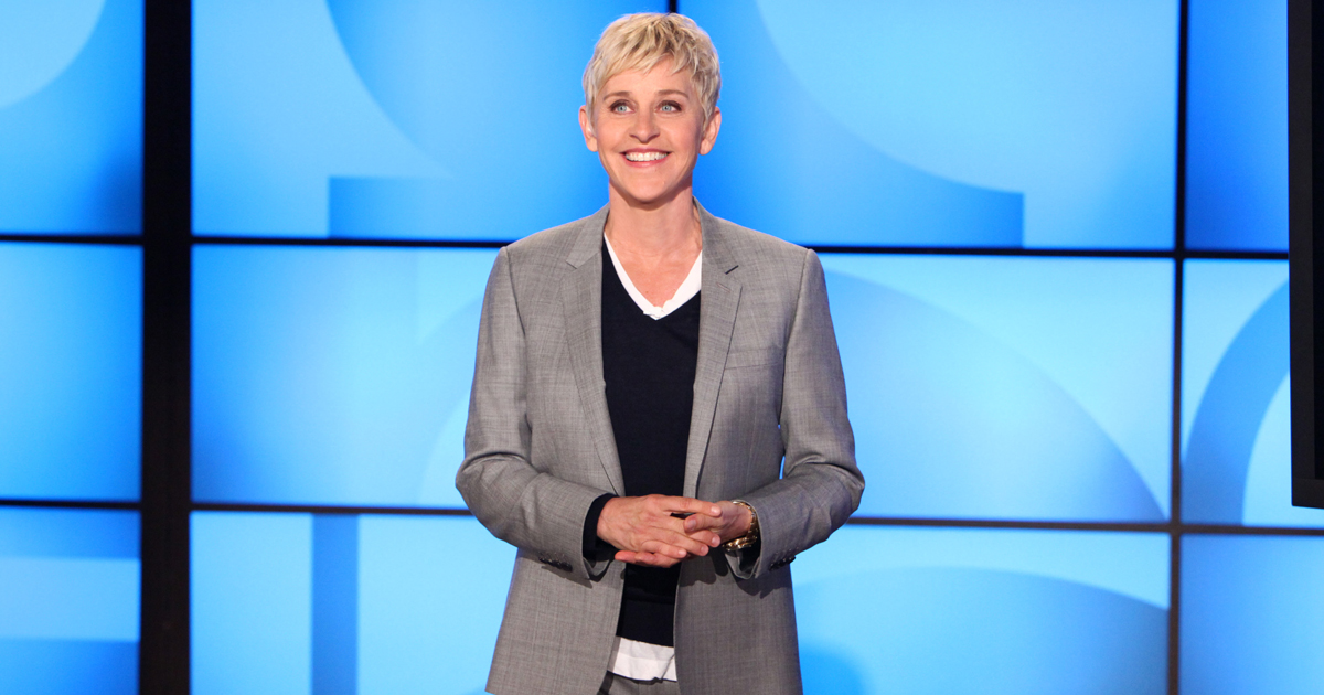 Ellen DeGeneres, conduttrice televisiva
