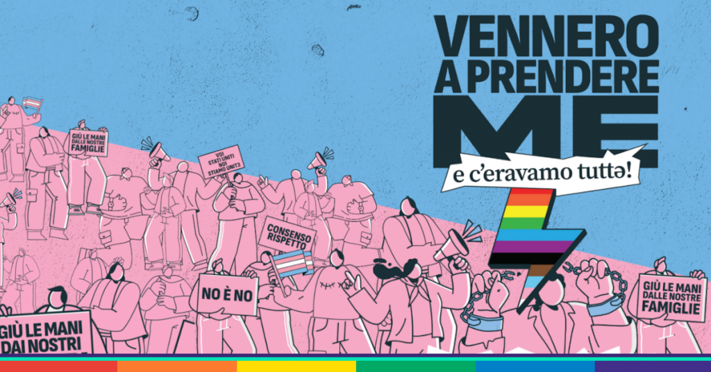 “Vennero a prendere me e ci trovarono tuttə”: l’Italia in piazza contro l’odio